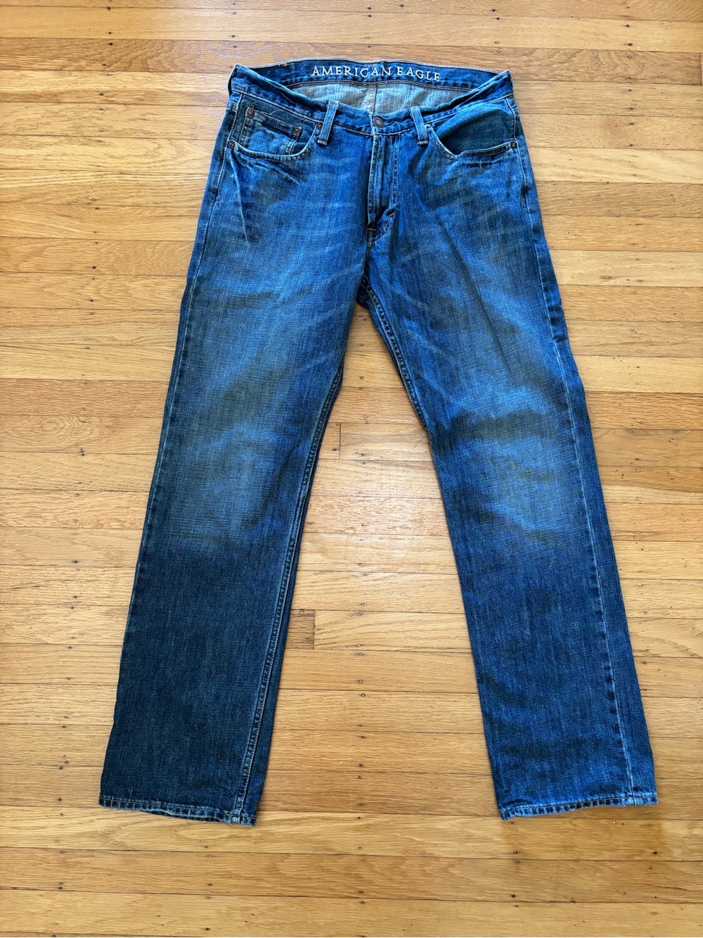 American Eagle Men Original Straight Jeans 32 X 32